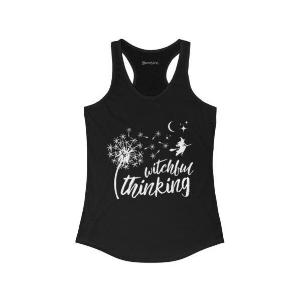 WITCHFUL THINKING Racerback Tank - Gothic Workout Apparel