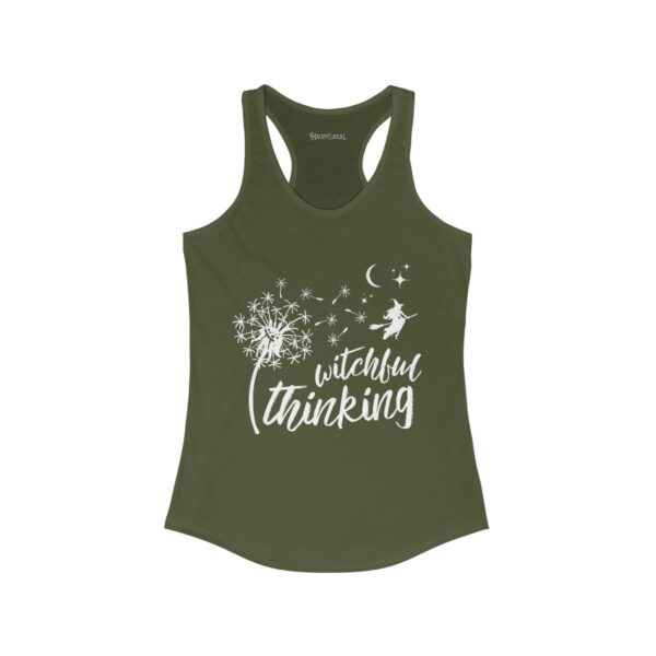 WITCHFUL THINKING Racerback Tank - Gothic Workout Apparel - Image 7