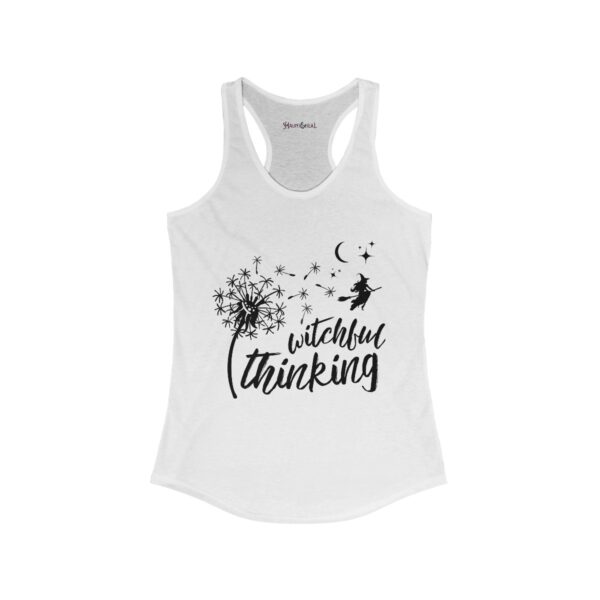 WITCHFUL THINKING Racerback Tank - Gothic Workout Apparel - Image 3