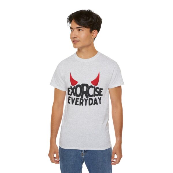 EXORCISE EVERYDAY Tee - Funny Gothic Shirt - Image 29