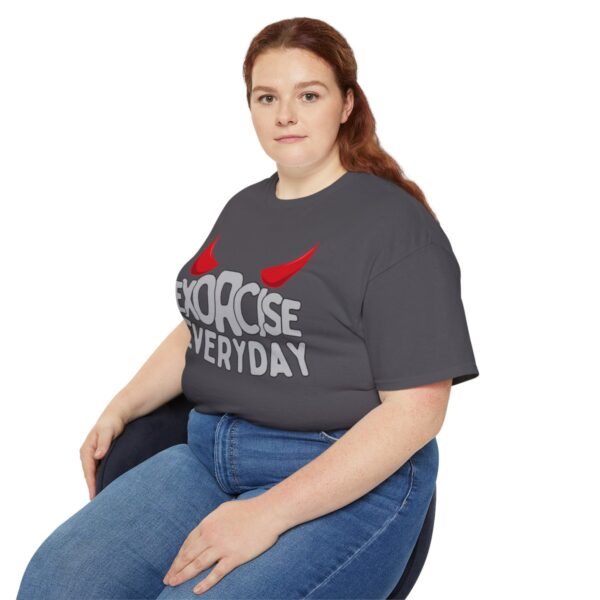 EXORCISE EVERYDAY Tee - Funny Gothic Shirt - Image 99