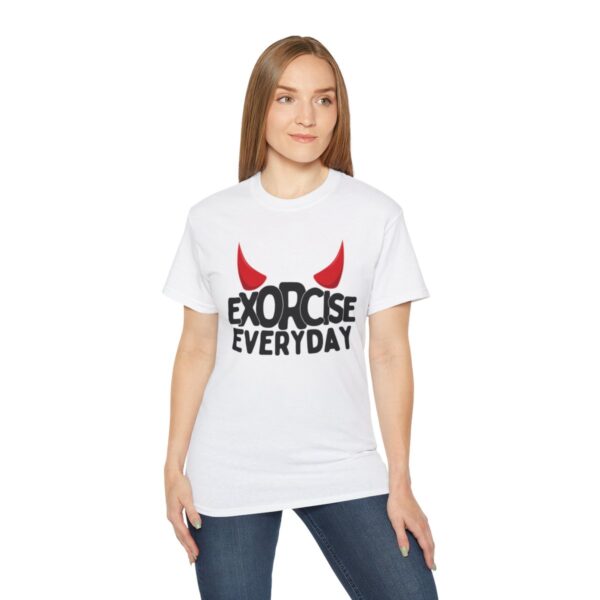 EXORCISE EVERYDAY Tee - Funny Gothic Shirt - Image 16