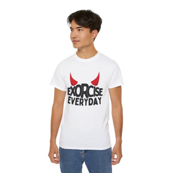 EXORCISE EVERYDAY Tee - Funny Gothic Shirt - Image 18