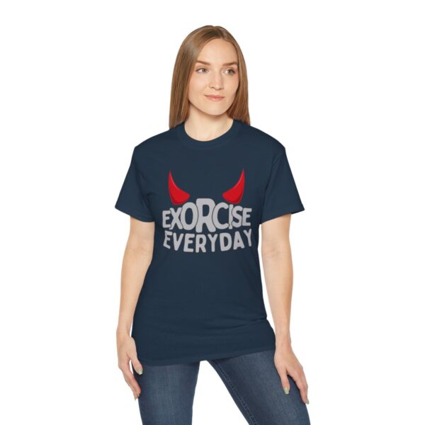 EXORCISE EVERYDAY Tee - Funny Gothic Shirt - Image 104