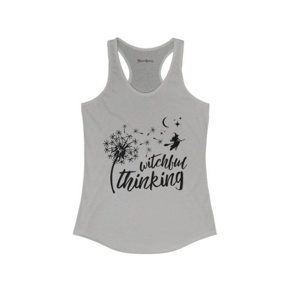 WITCHFUL THINKING Racerback Tank - Gothic Workout Apparel - Image 5