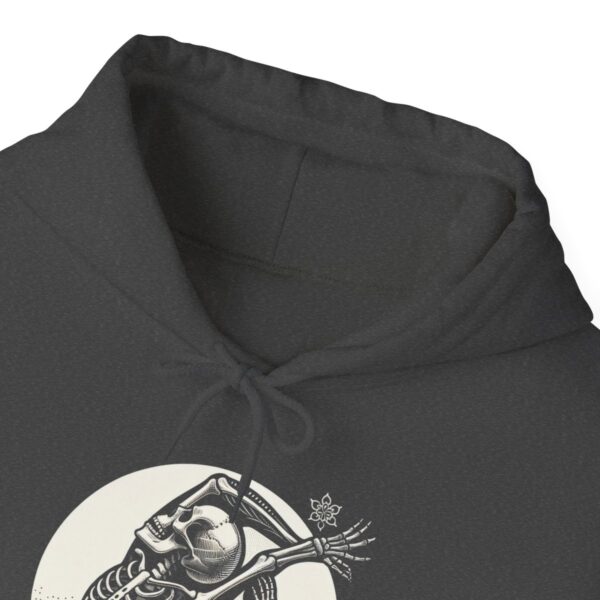 SKELETON DOING YOGA Heavy Blend Hooded Sweatshirt - Image 70