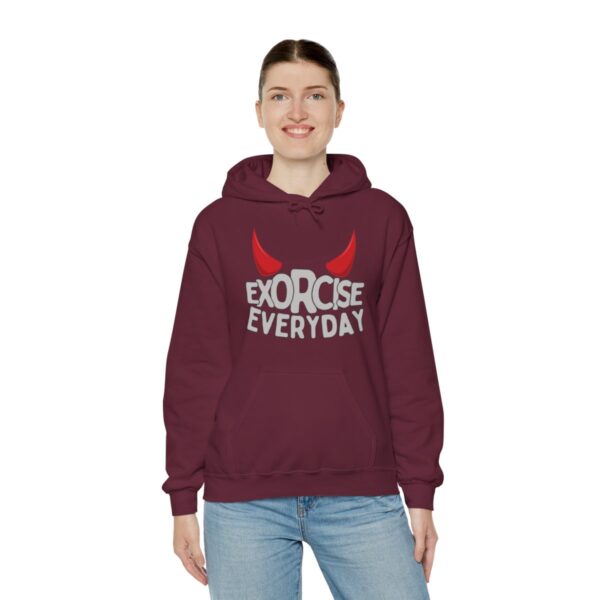 EXORCISE EVERYDAY Heavy Blend™ Hooded Sweatshirt - Image 34
