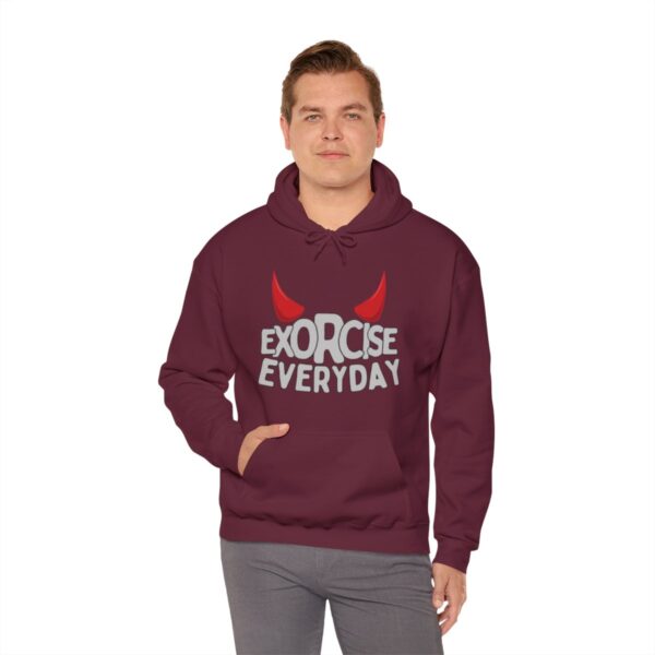 EXORCISE EVERYDAY Heavy Blend™ Hooded Sweatshirt - Image 35