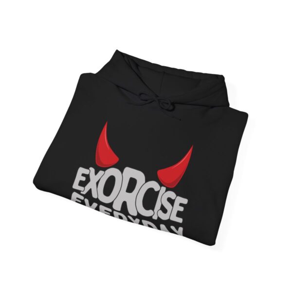 EXORCISE EVERYDAY Heavy Blend™ Hooded Sweatshirt - Image 4