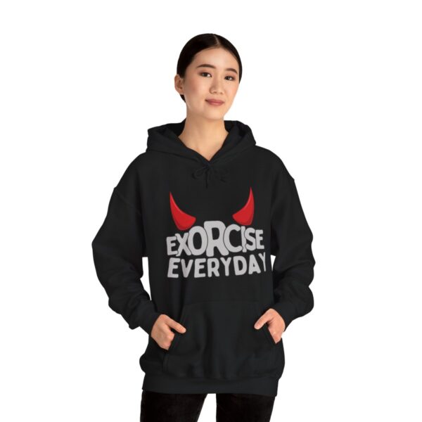 EXORCISE EVERYDAY Heavy Blend™ Hooded Sweatshirt - Image 6
