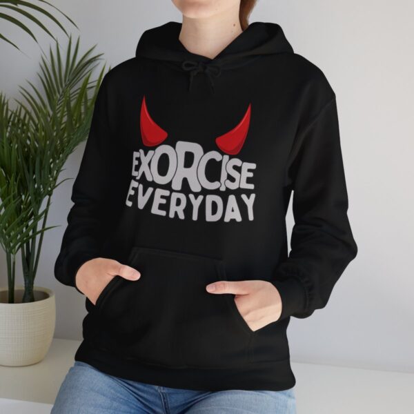 EXORCISE EVERYDAY Heavy Blend™ Hooded Sweatshirt - Image 13