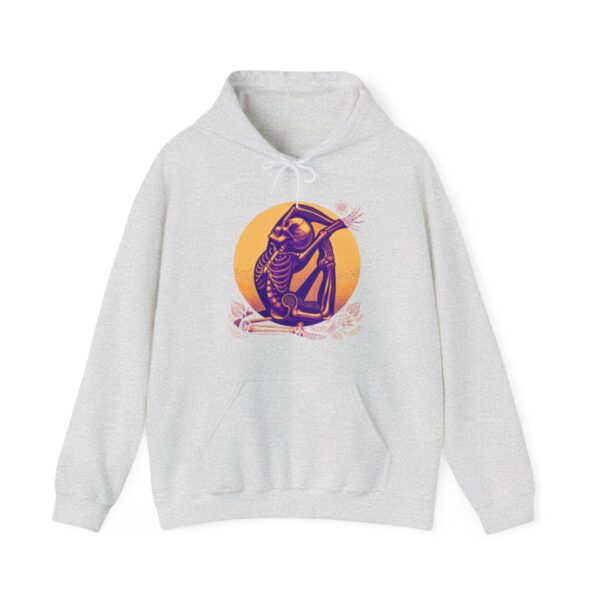 SKELETON DOING YOGA Heavy Blend Hooded Sweatshirt - Image 27