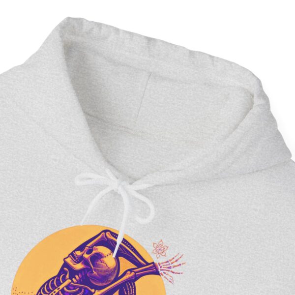 SKELETON DOING YOGA Heavy Blend Hooded Sweatshirt - Image 31