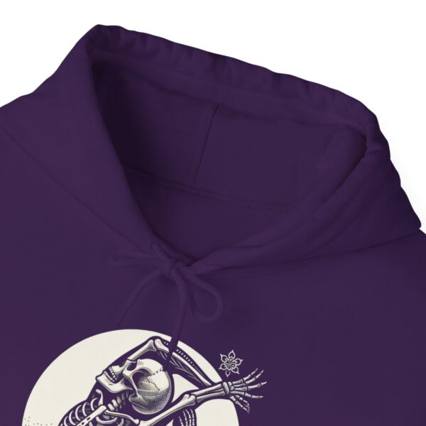 SKELETON DOING YOGA Heavy Blend Hooded Sweatshirt - Image 83