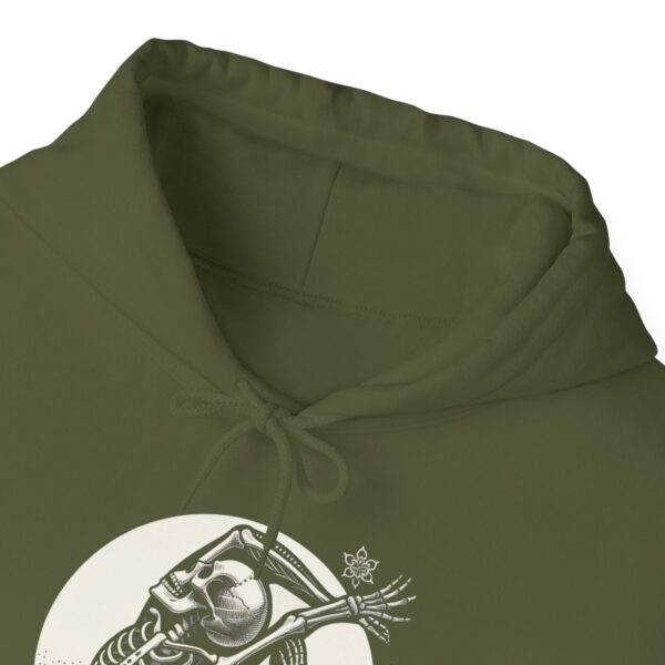 SKELETON DOING YOGA Heavy Blend Hooded Sweatshirt - Image 57