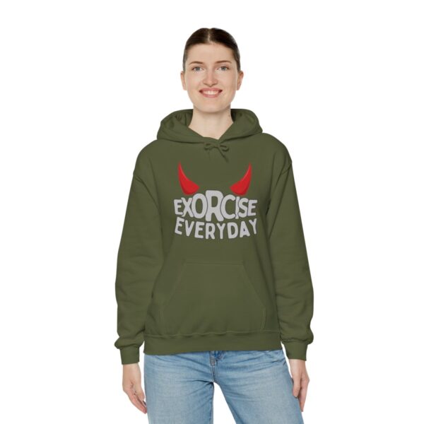 EXORCISE EVERYDAY Heavy Blend™ Hooded Sweatshirt - Image 47