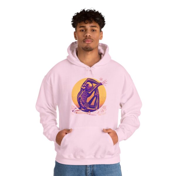 SKELETON DOING YOGA Heavy Blend Hooded Sweatshirt - Image 98