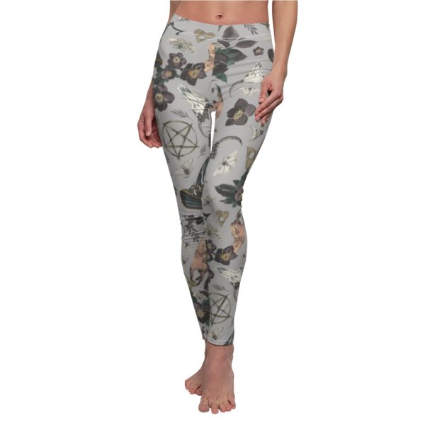 Women's Witchy Casual Leggings (All Over Print) - Image 5