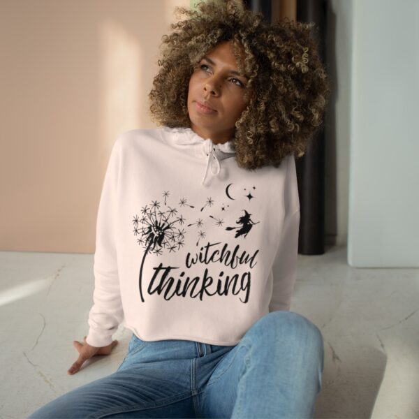 WITCHFUL THINKING Crop Hoodie - Gothic Apparel - Image 9