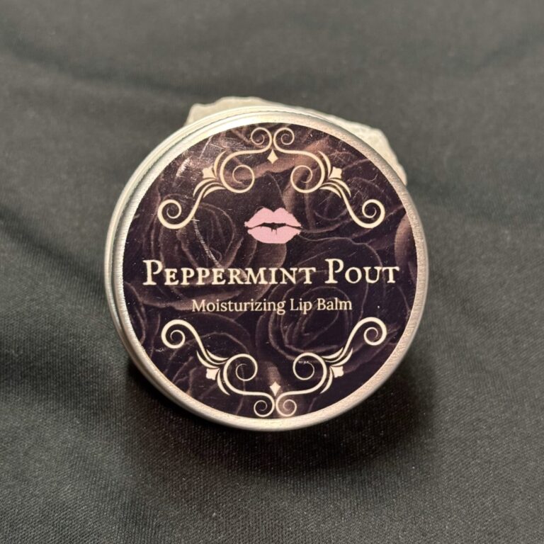 peppermint lip balm | Haunt & Heal